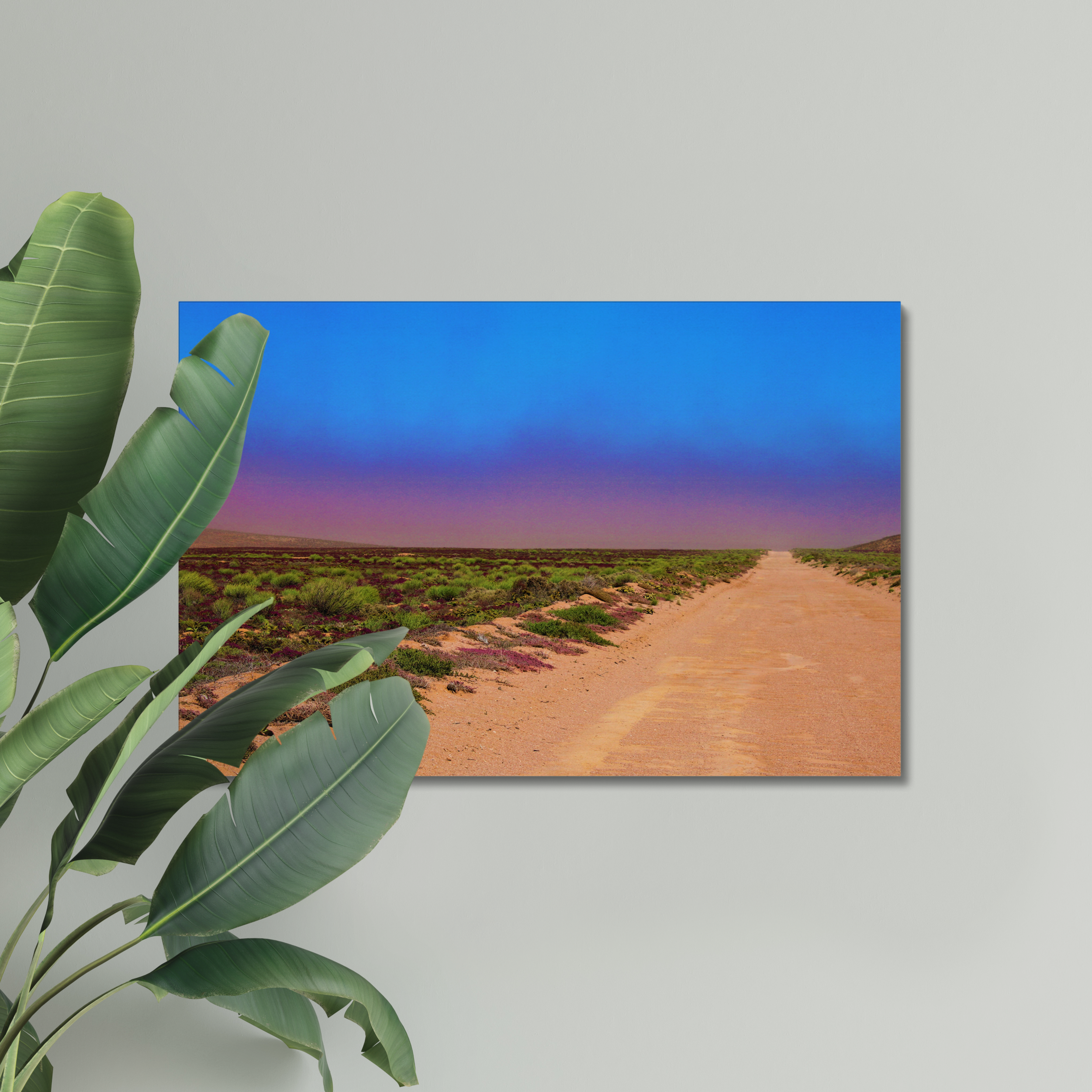 sandstorm-on-the-road-canvas-print sandstorm-on-the-road-canvas-print