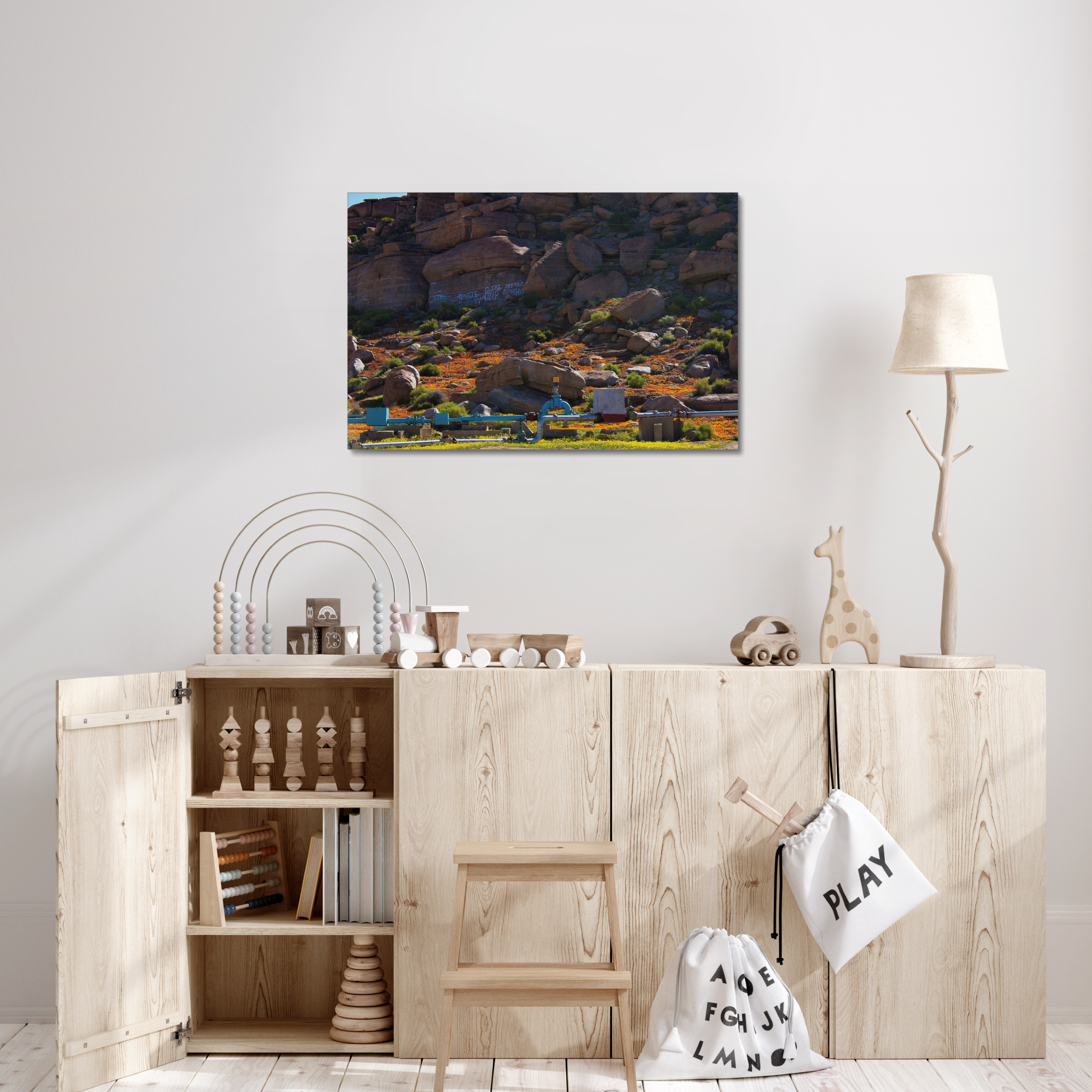 Nababeep pipeline canvas print Nababeep pipeline canvas print